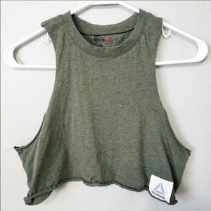 Reebok Cropped Muscle Tank